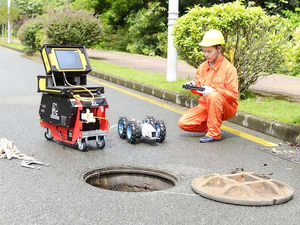 山阴管道机器人检测